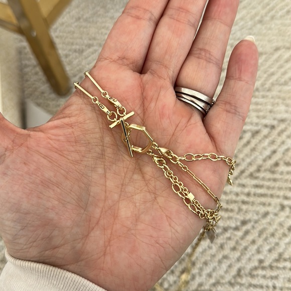 Kendra Scott Tessa multi strand necklace NWT - Picture 2 of 2